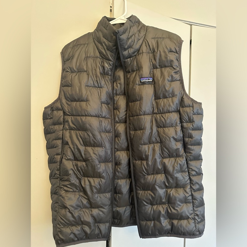Patagonia Micro Puff dark grey size L